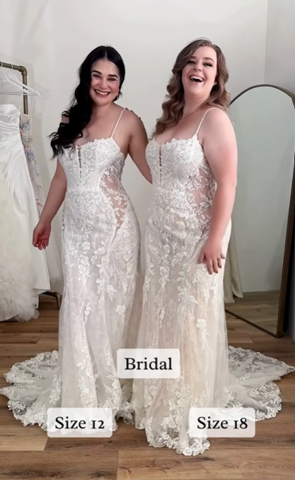one size fits all wedding dress Dia