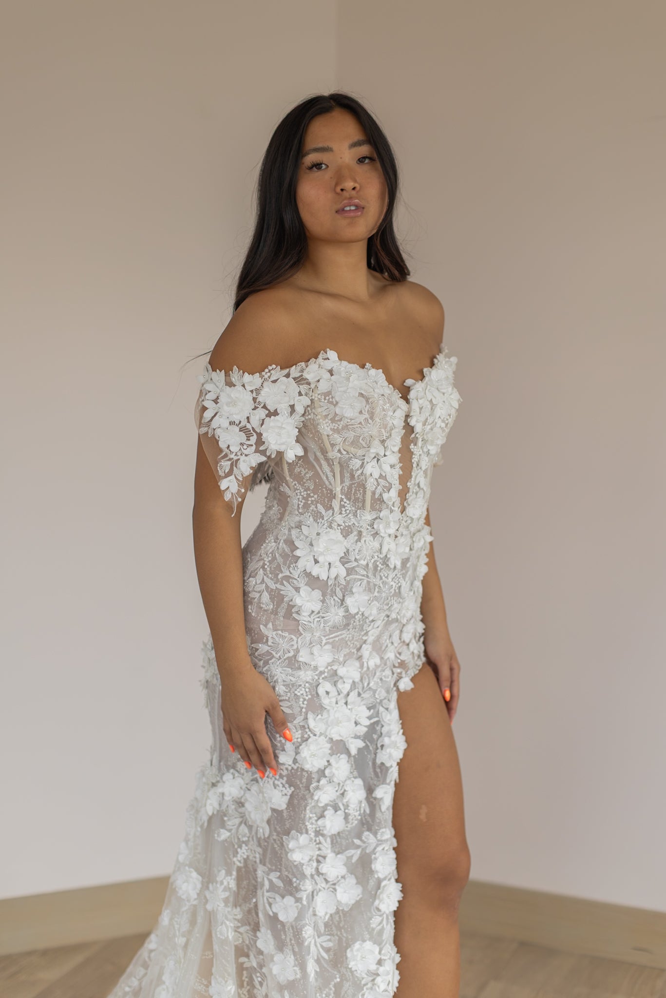 ⭐︎nap⭐︎ Sleeveless Wedding Dress | 122171