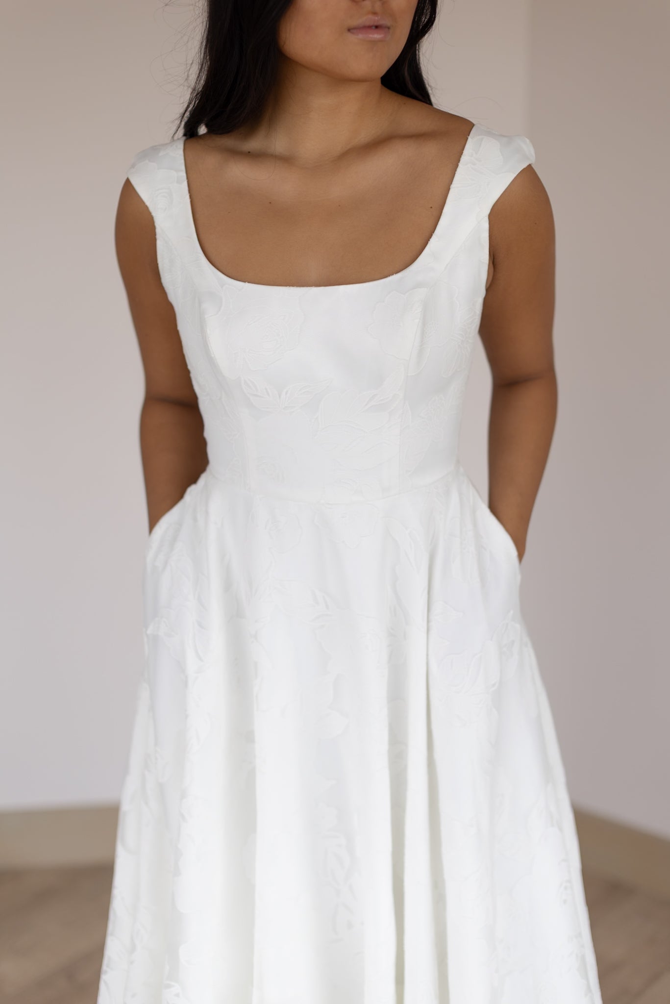 white closet dress Esme by Bridal Closet 0