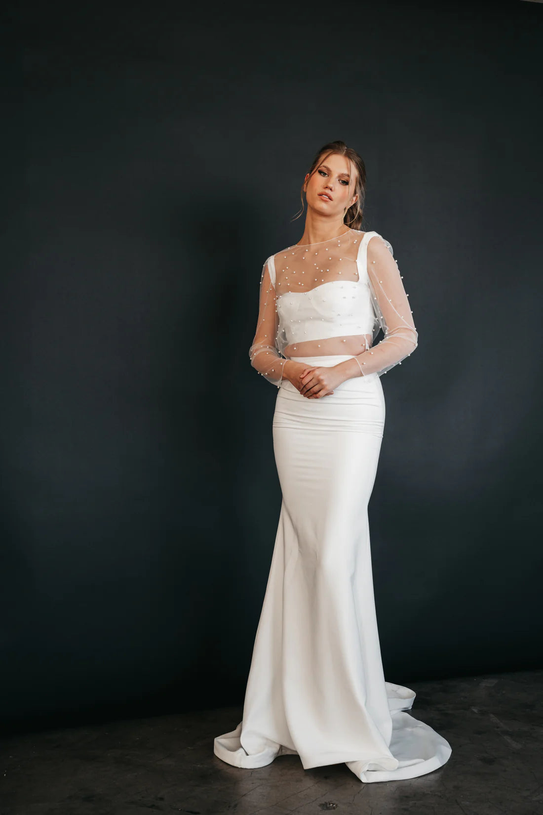 June Topper - Heirloom: Bridal Closet's Exquisite Design June Topper - Heirloom: Bridal Closet's Exquisite Design