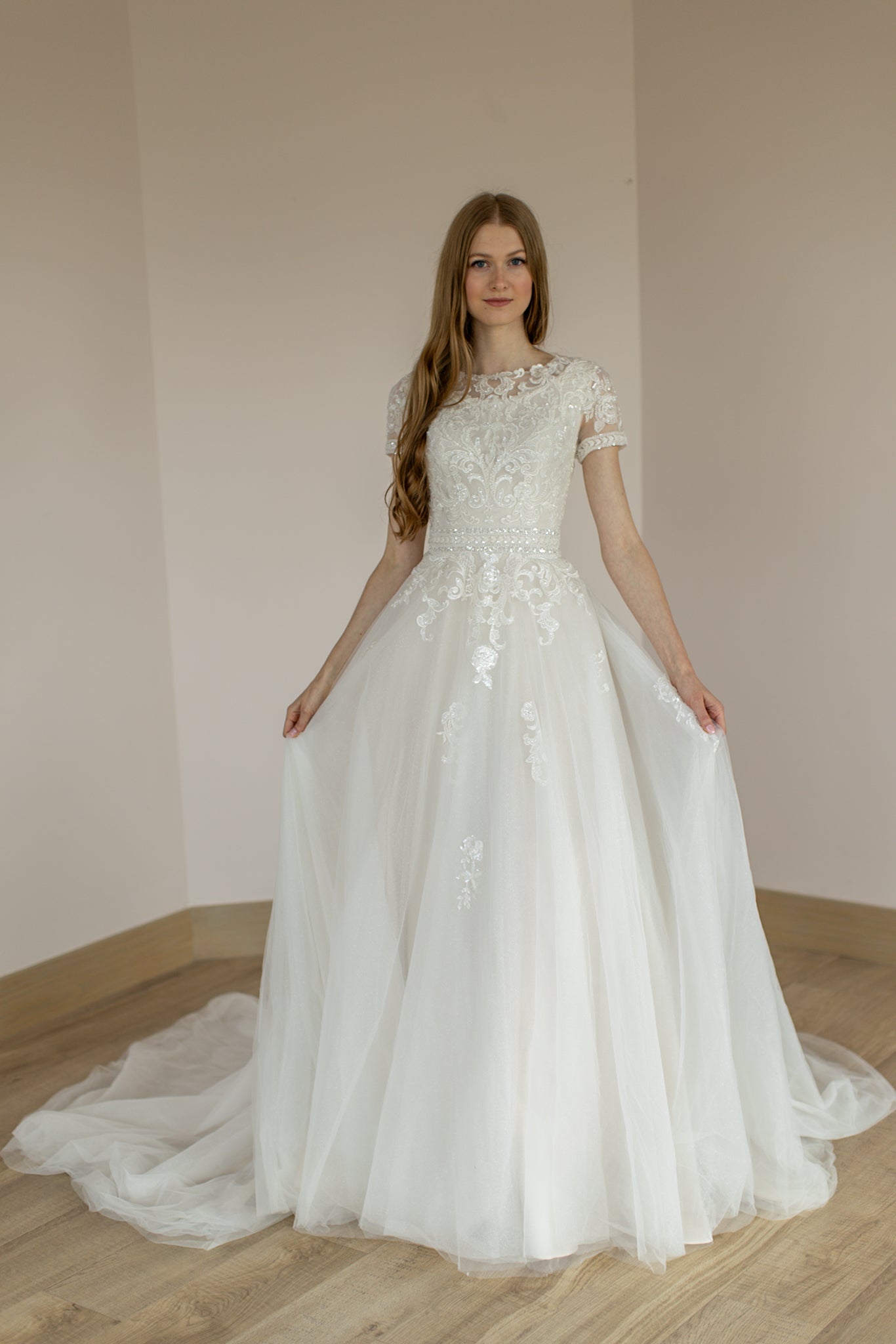 MOD341 by Modest Mon Cheri – Bridal Closet