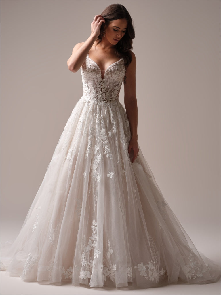 lace and liberty wedding dresses Low back wedding dress Liberty