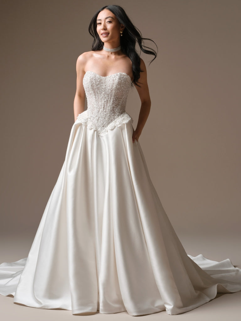 modern wedding dresses london London by Maggie Sottero – Bridal Closet