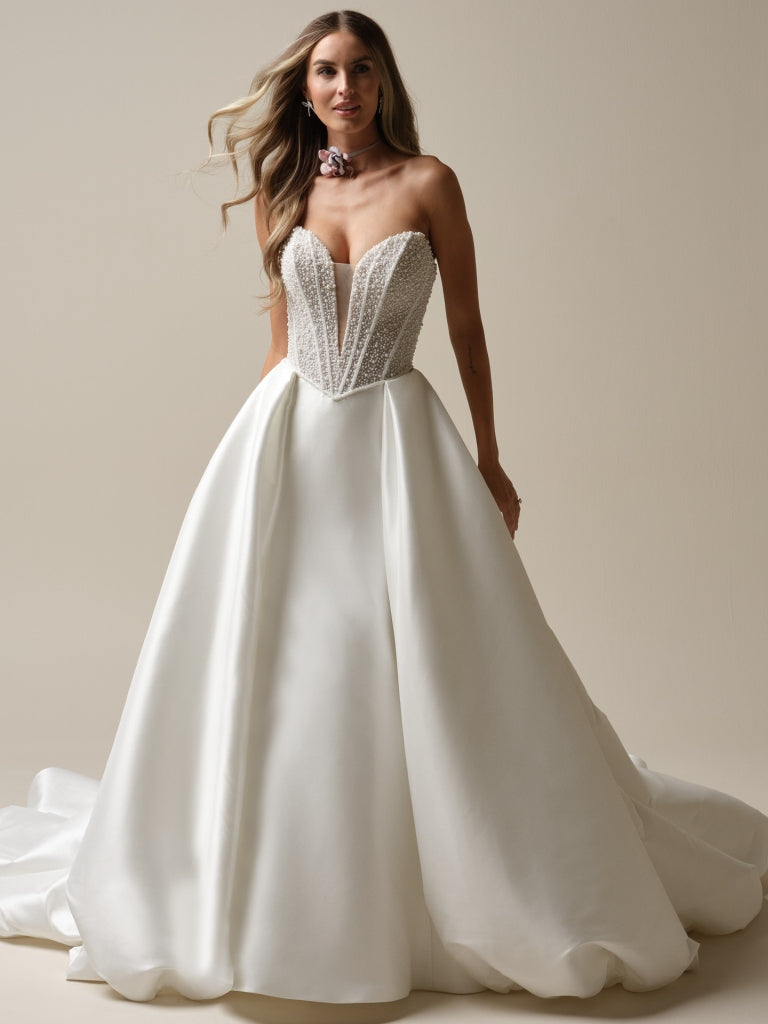 Tina Marie Train by Maggie Sottero | Bridal Closet Tina Marie Train by Maggie Sottero | Bridal Closet