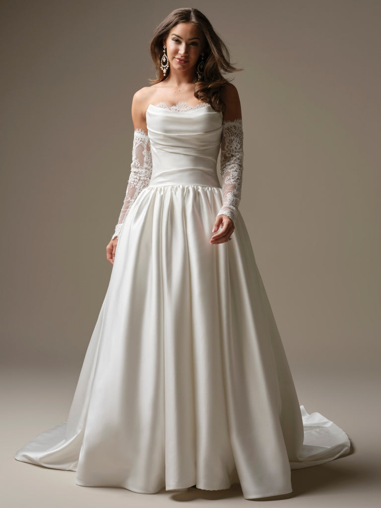 Lassen Marie Detachable Long Sleeves Bodice by Sottero and Midgley