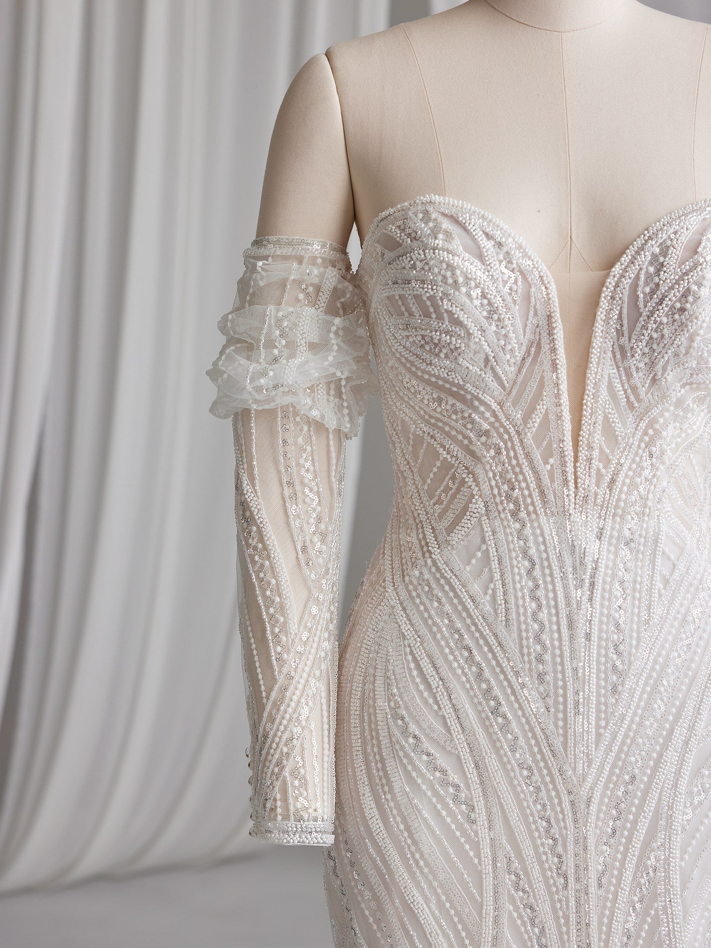 Positano Detachable Sleeves by Sottero and Midgley
