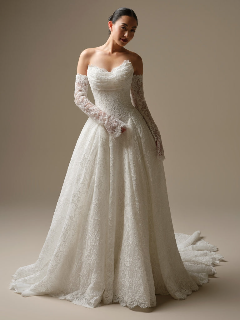 Tamar Detachable Long Sleeves by Sottero and Midgley
