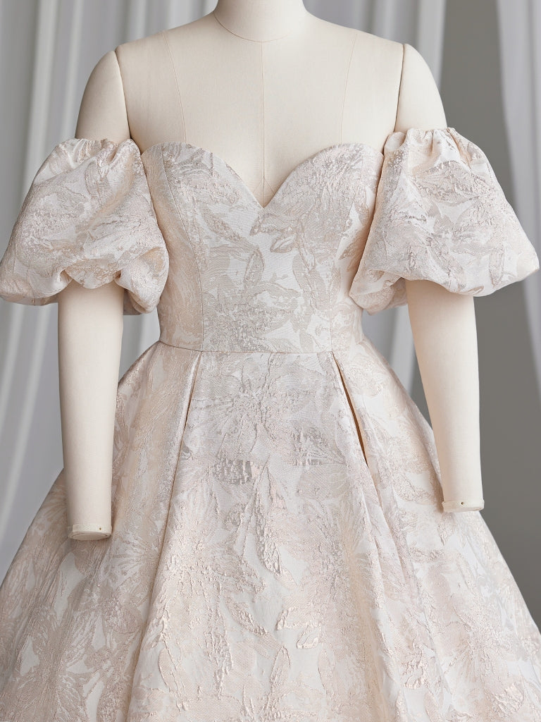 Cyprus Detachable Puff Sleeves by Sottero and Midgley -