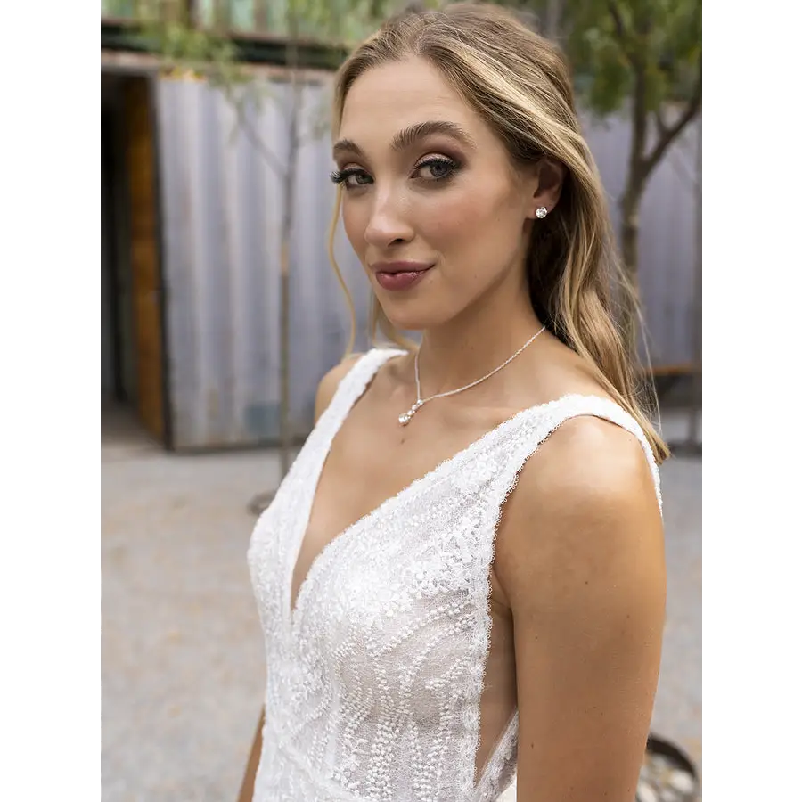 Necklace set for wedding gown deals