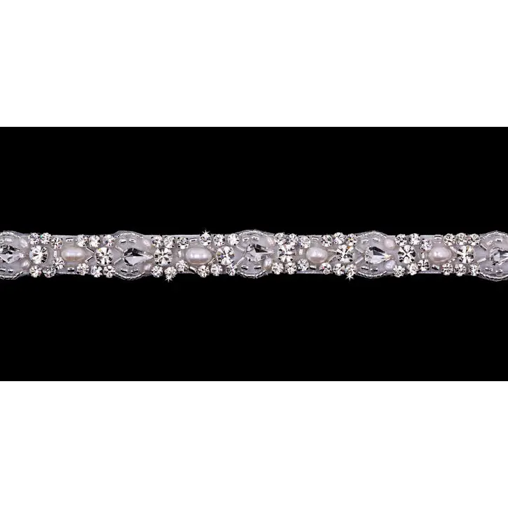 BT1986 Belt - Ivory/Silver/Clear/Natural - Accessories