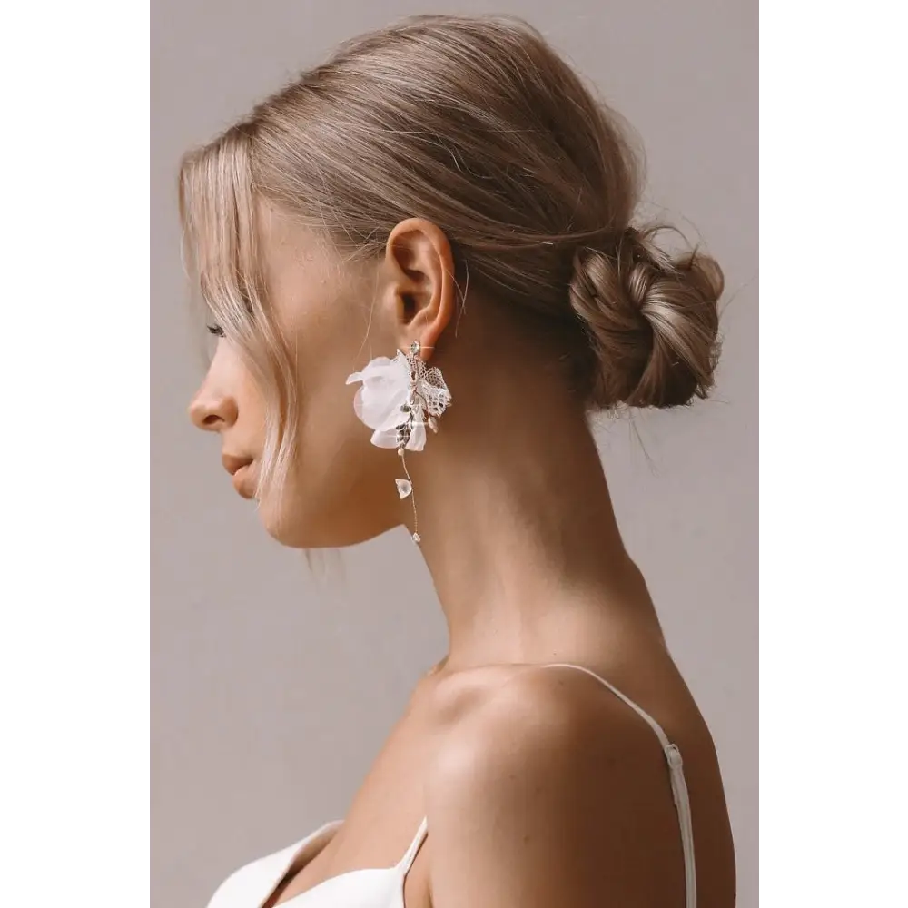 Dahlia Fleur Earrings E042