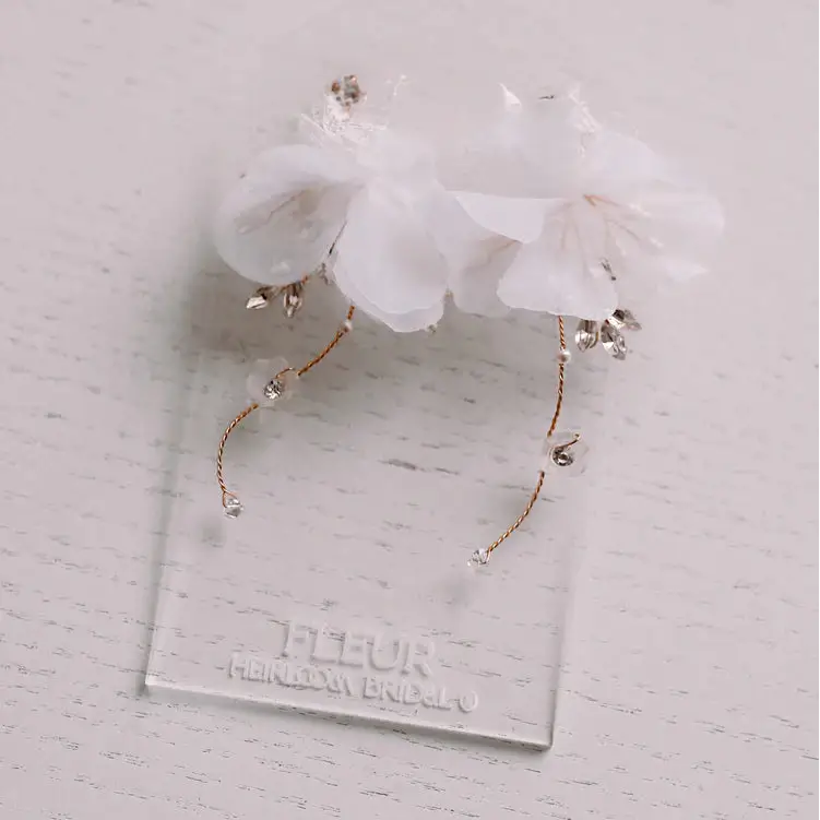Dahlia Fleur Earrings E042