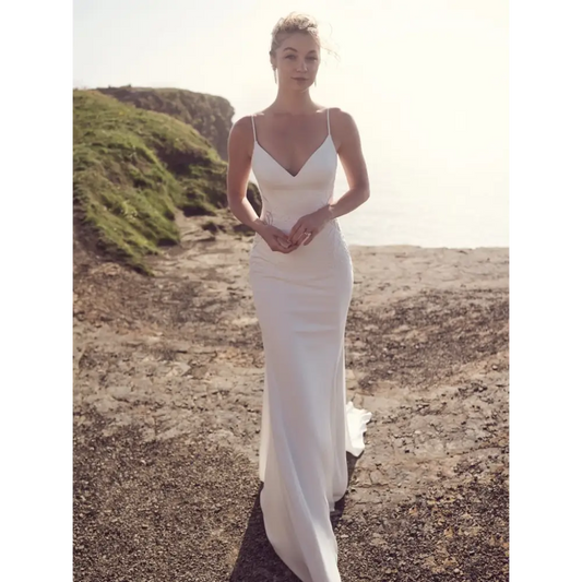 Dionne by Rebecca Ingram - Ivory (gown with Natural