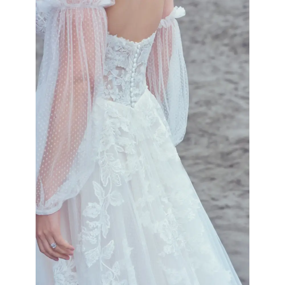Maggie Sottero Brava Detachable sleeves