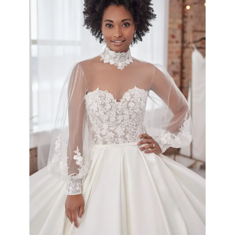 Wedding sales gown jacket
