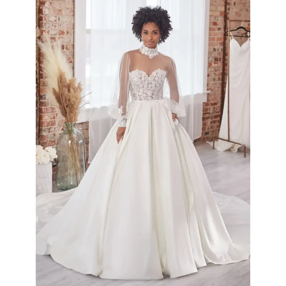 Maggie Sottero Denae Detachable Jacket - Accessories