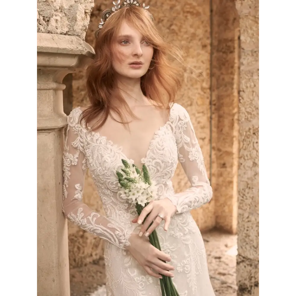 Wedding dress sleeve sales attachments