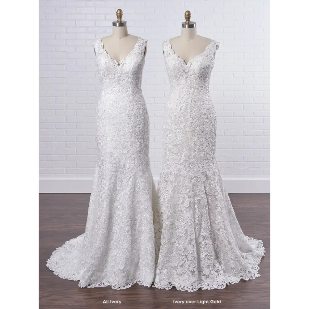 Rebecca Ingram Hope - Sample Sale - Ivory over Light Gold