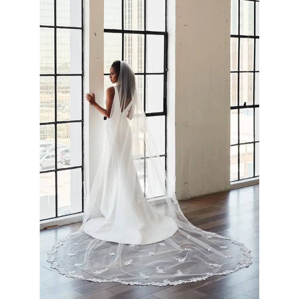 1 Layer English Net Royal Cathedral Bridal Veil