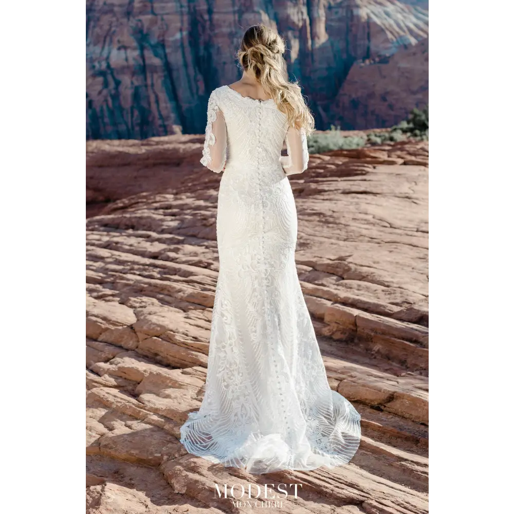 TR12026 by Modest Mon Cheri - Wedding Dresses