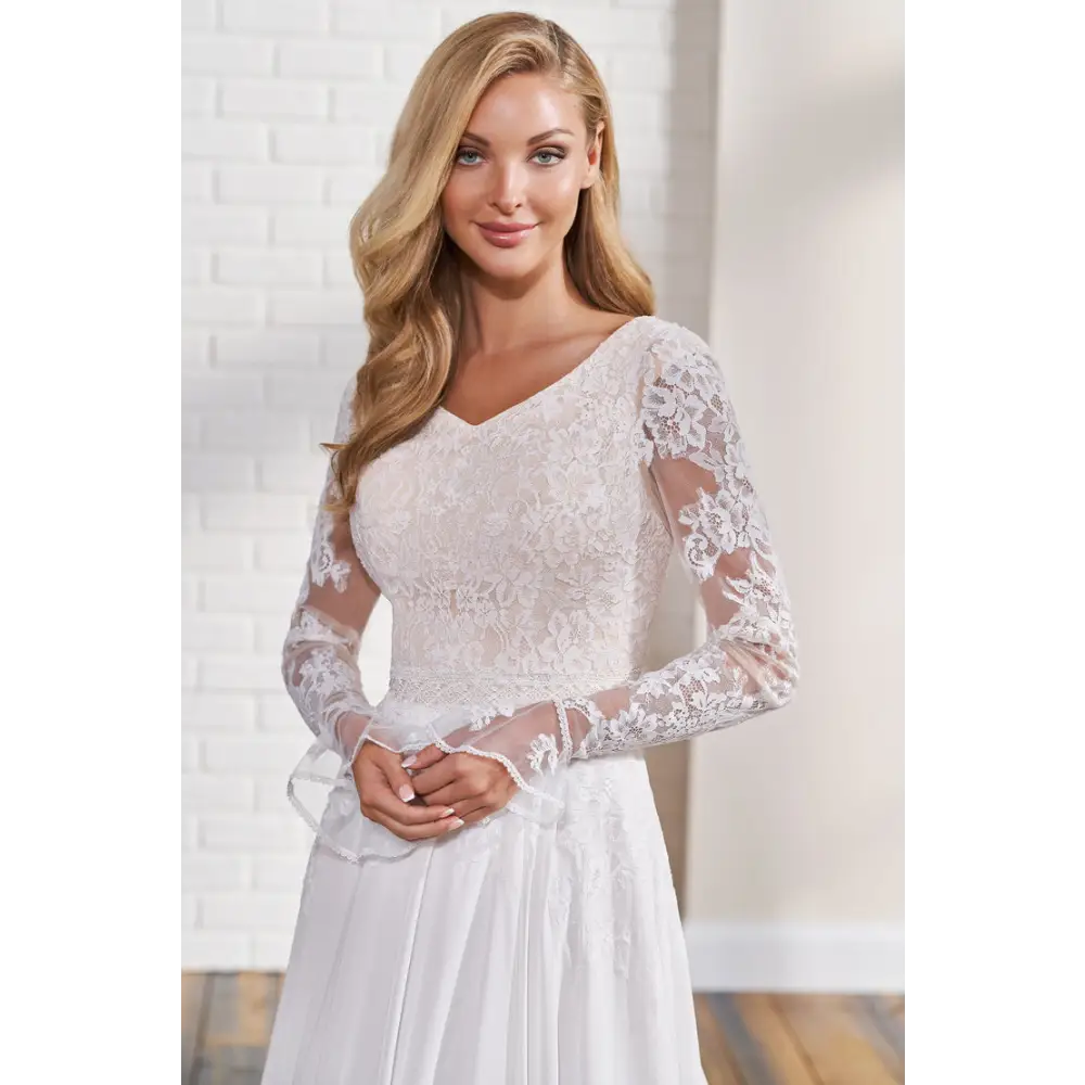 TR12295 by Modest Mon Cheri - Wedding Dresses