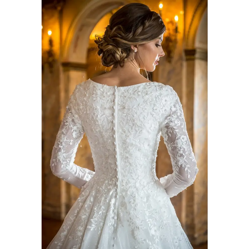 TR22055 by Modest Mon Cheri - Wedding Dresses