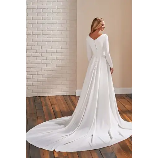 TR22175 Modest by Mon Cheri - In Store - Wedding Dresses
