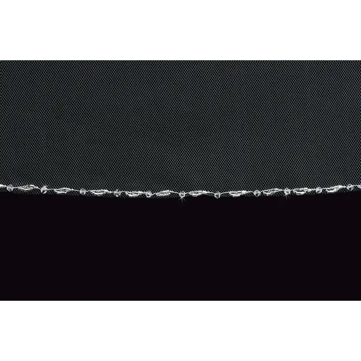 V1497W Circle-Cut Veil - Ivory/Silver - Accessories