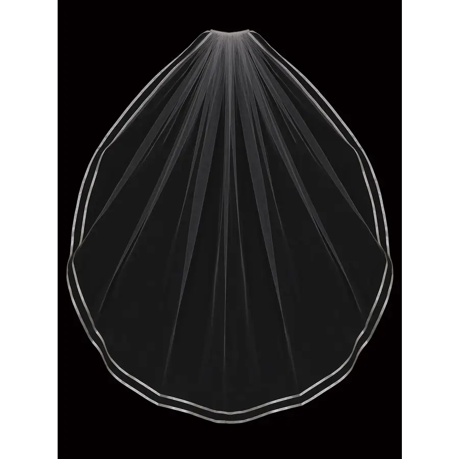V2088SF Ribbon Edged Veil - Accessories