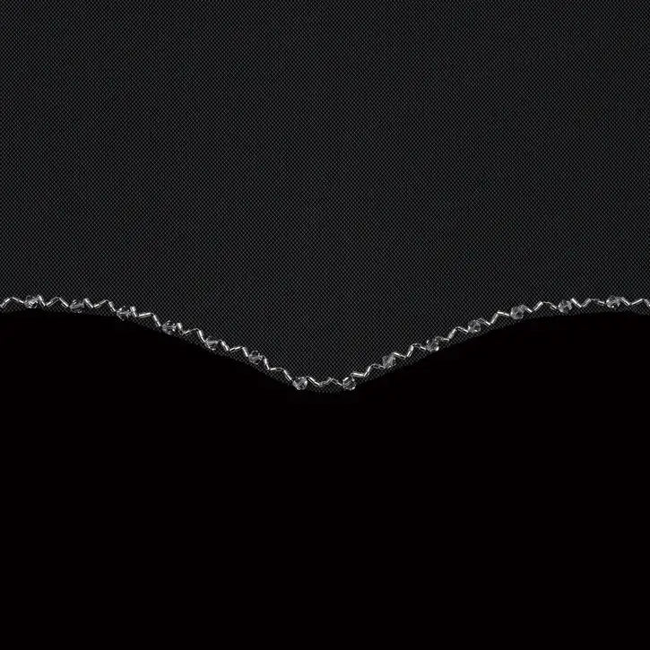 V2091SF Beaded Edge Veil - Ivory/Silver/Clear - Accessories