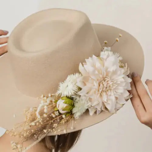 Wool Bridal Hat - Hat