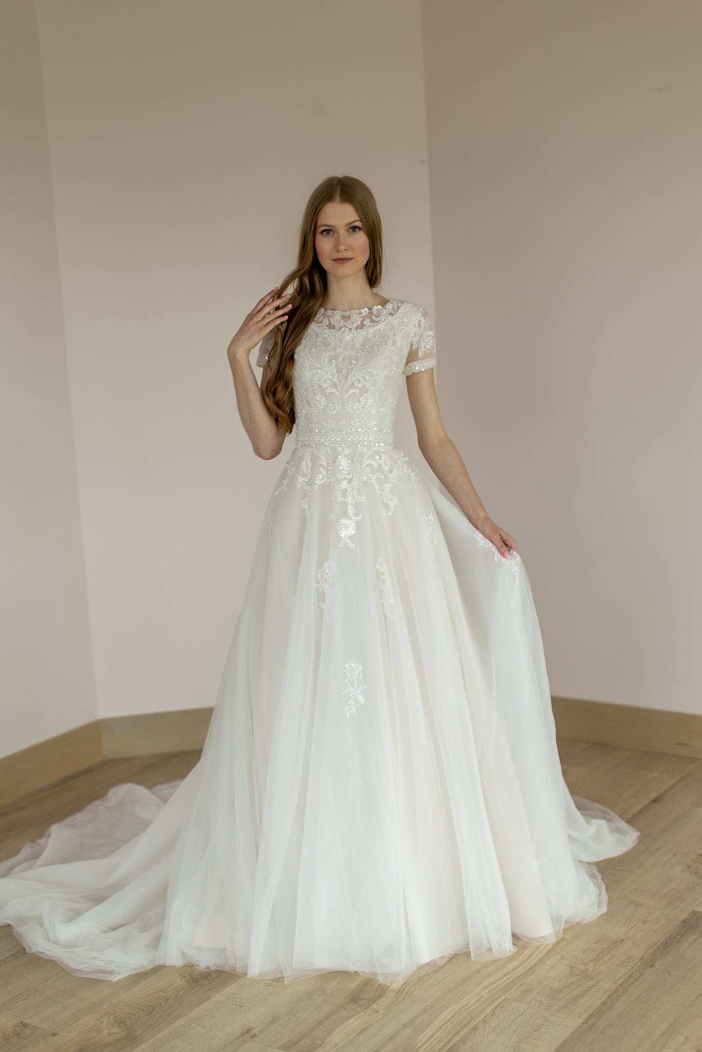 MOD341 by Modest Mon Cheri – Bridal Closet