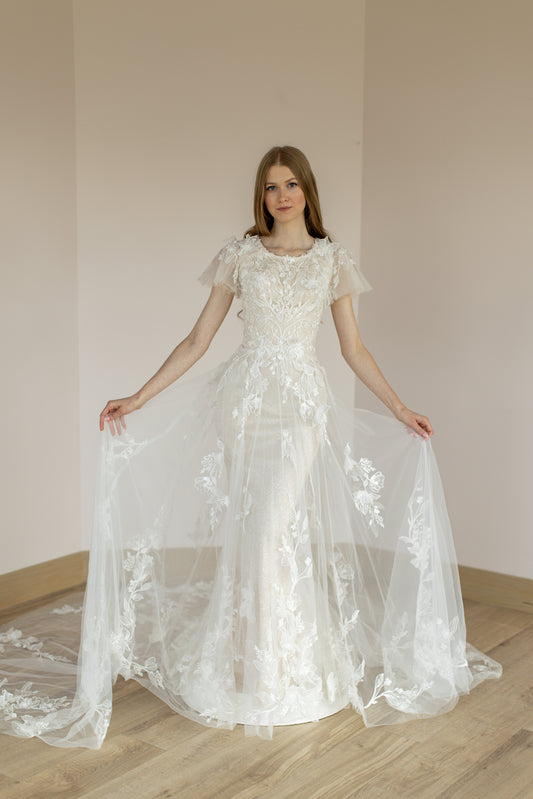 Explore Modest Temple Ready Wedding Dresses at Bridal Closet Explore Modest Temple Ready Wedding Dresses at Bridal Closet