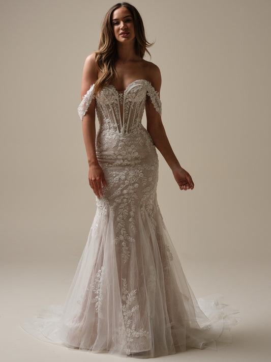 Benjie Detachable Cap Sleeves by Maggie Sottero