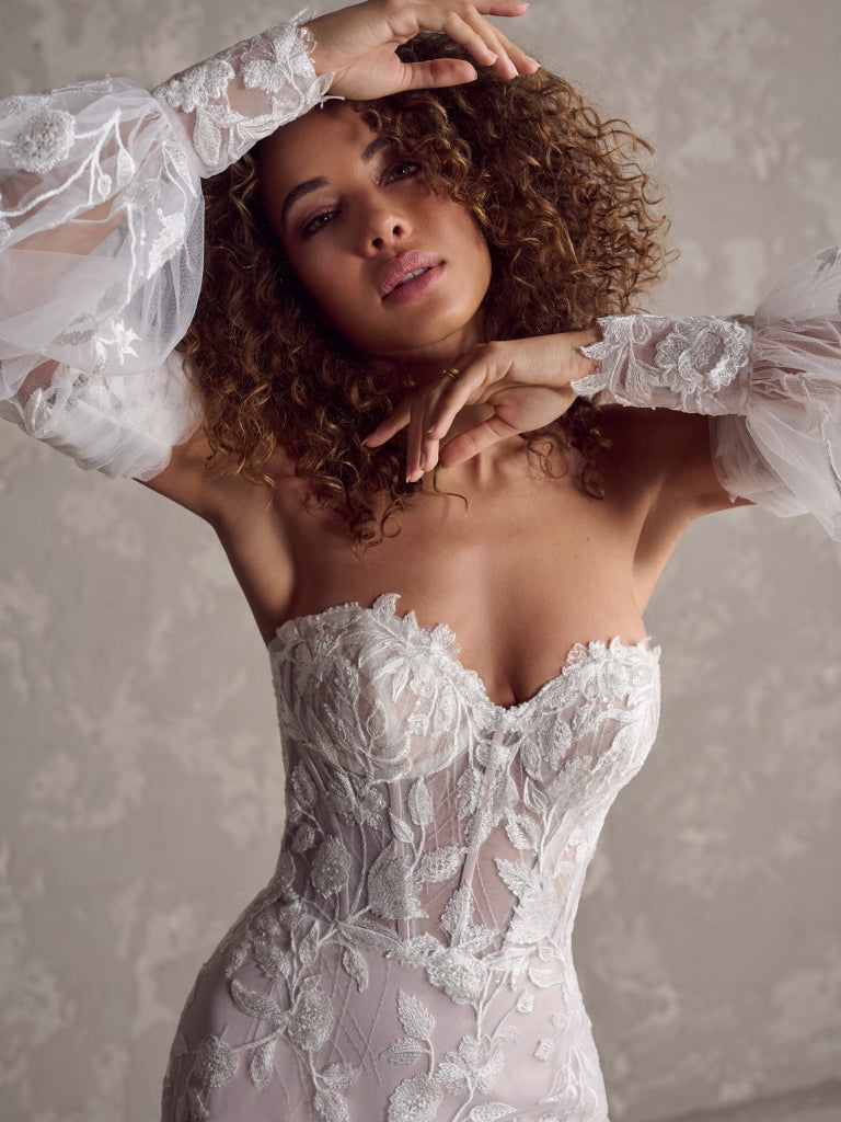 maggie sottero corset wedding dress Maggie Sottero Fortune Wedding Dress
