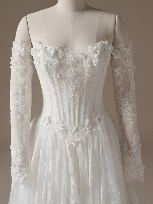 Kitaro Detachable Sleeves by Maggie Sottero