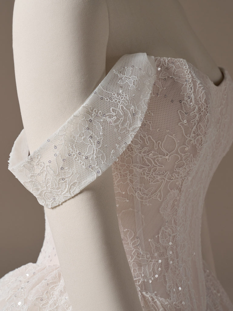 Raquel Detachable Cap Sleeves by Maggie Sottero