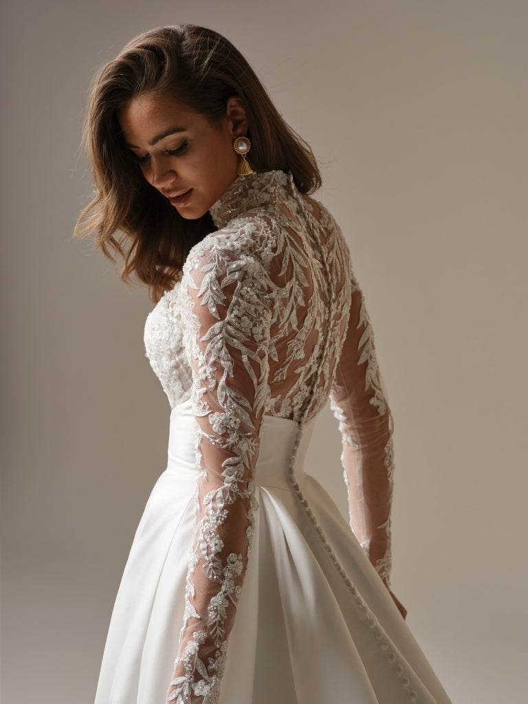 Modest Long Sleeve Wedding Gowns
