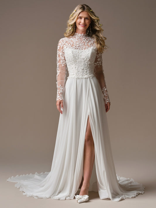Georgina Detachable Lace Jacket by Rebecca Ingram