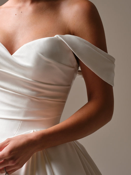 Elias Detachable Cap Sleeves by Sottero and Midgley