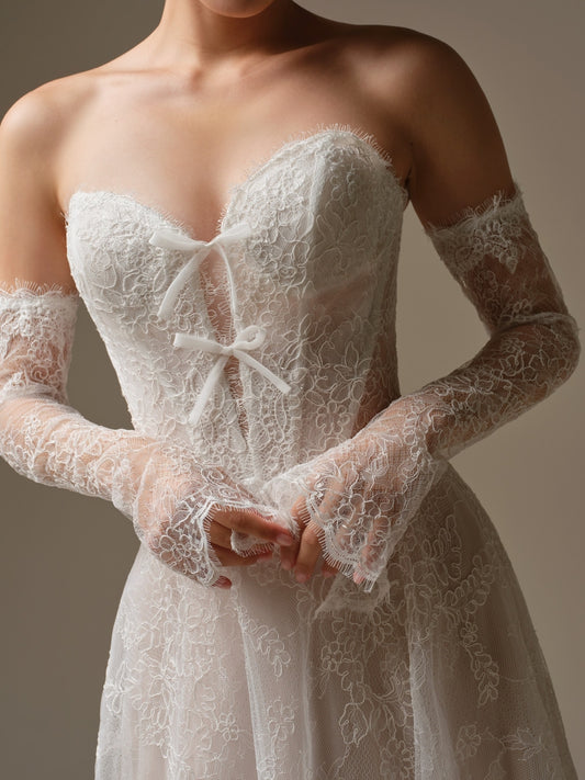 Granger Detachable Long Sleeves by Sottero and Midgley
