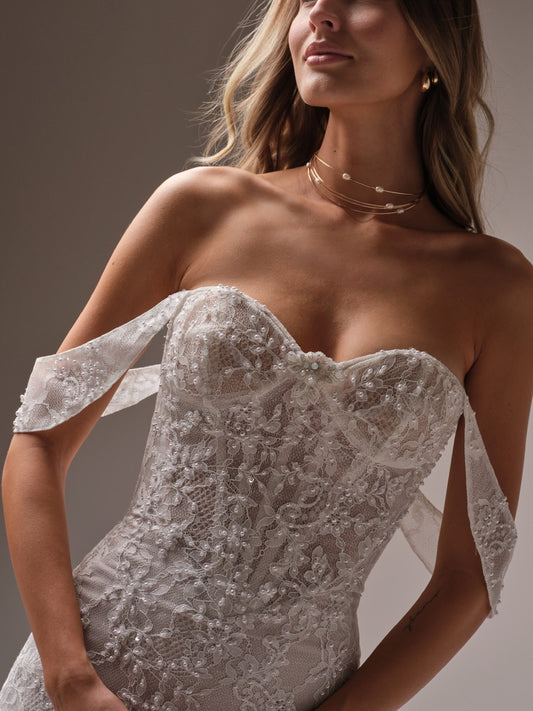 Jovienne Cap Sleeves by Sottero and Midgley