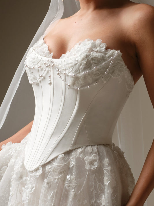 Kalinda Detachable Bustier by Sottero and Midgley