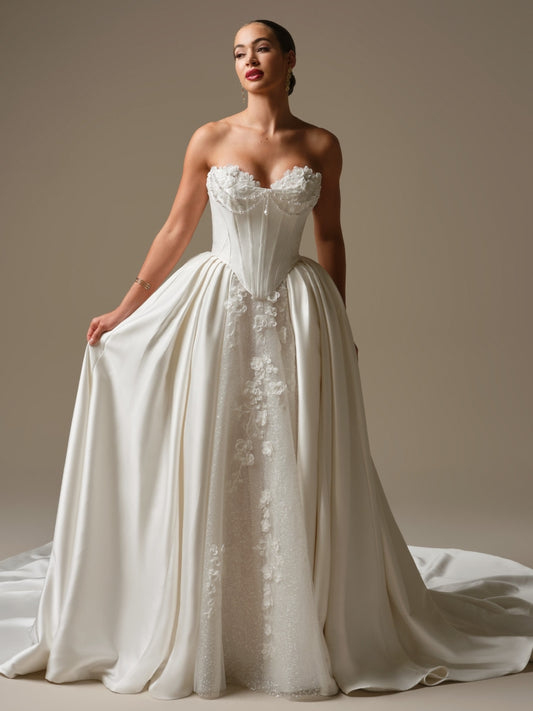 Kalinda Detachable Train by Sottero and Midgley