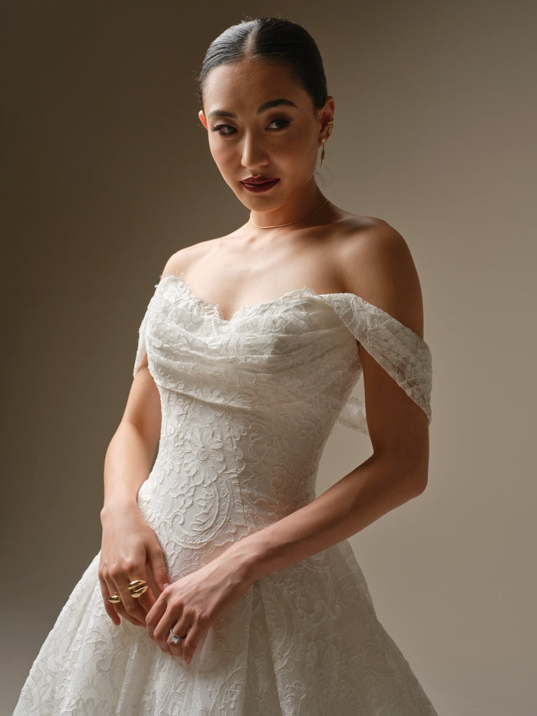Tamar Detachable Cap Sleeves by Sottero and Midgley