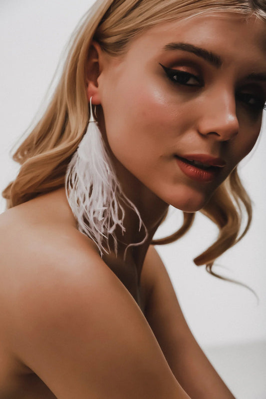 Anna Earrings E054 - Silver - Accessories