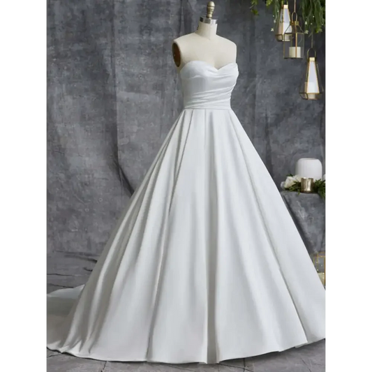 Anniston by Maggie Sottero - All Ivory / Satin