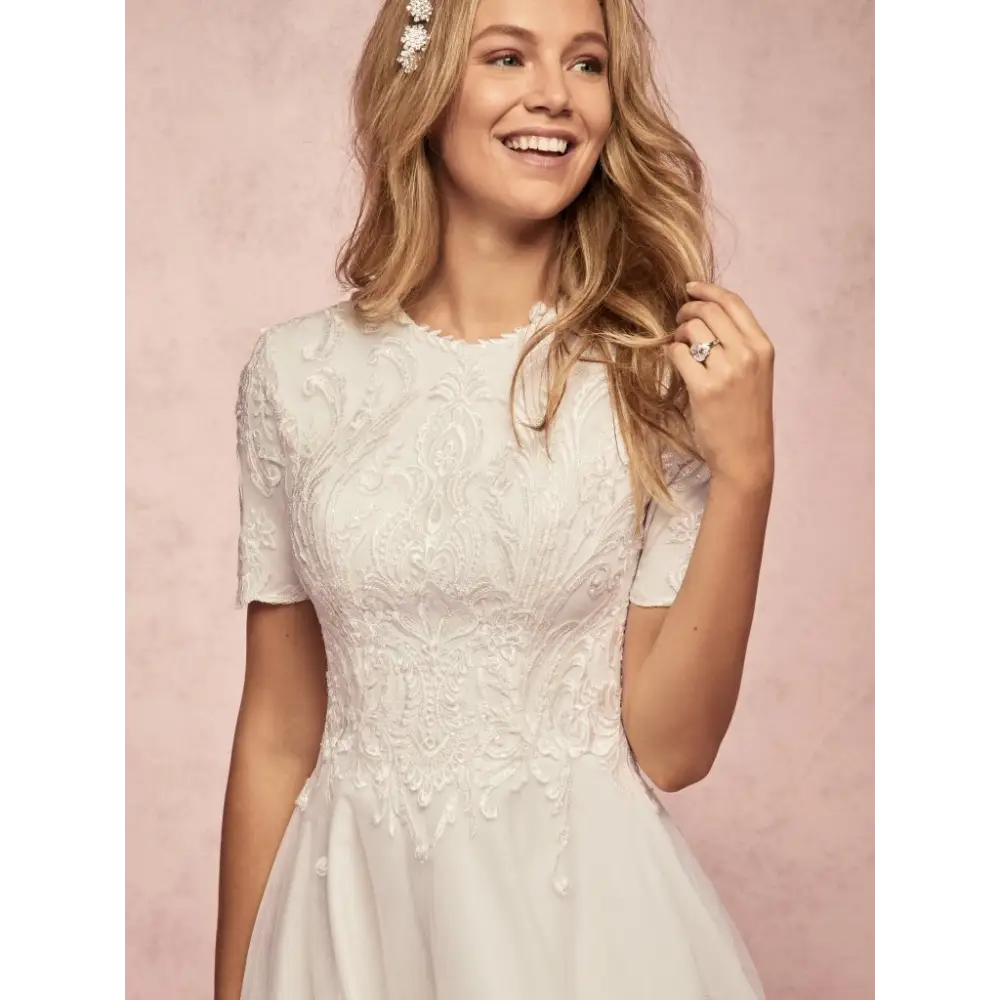 Rebecca Ingram Ardelle Leigh 9RS064MC Buy a Rebecca Ingram Wedding Dress from Bridal Closet in Draper Utah