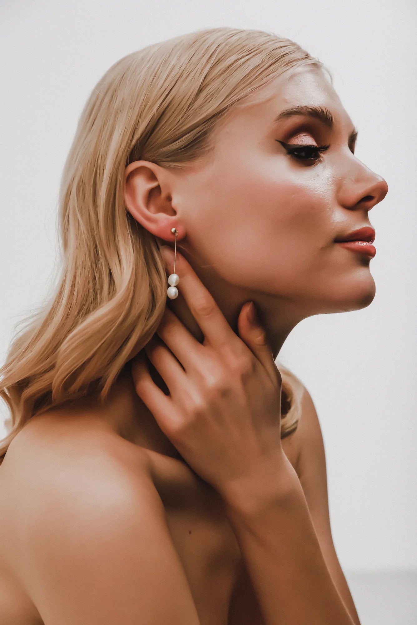 Elena Earrings E045 - Gold - Accessories