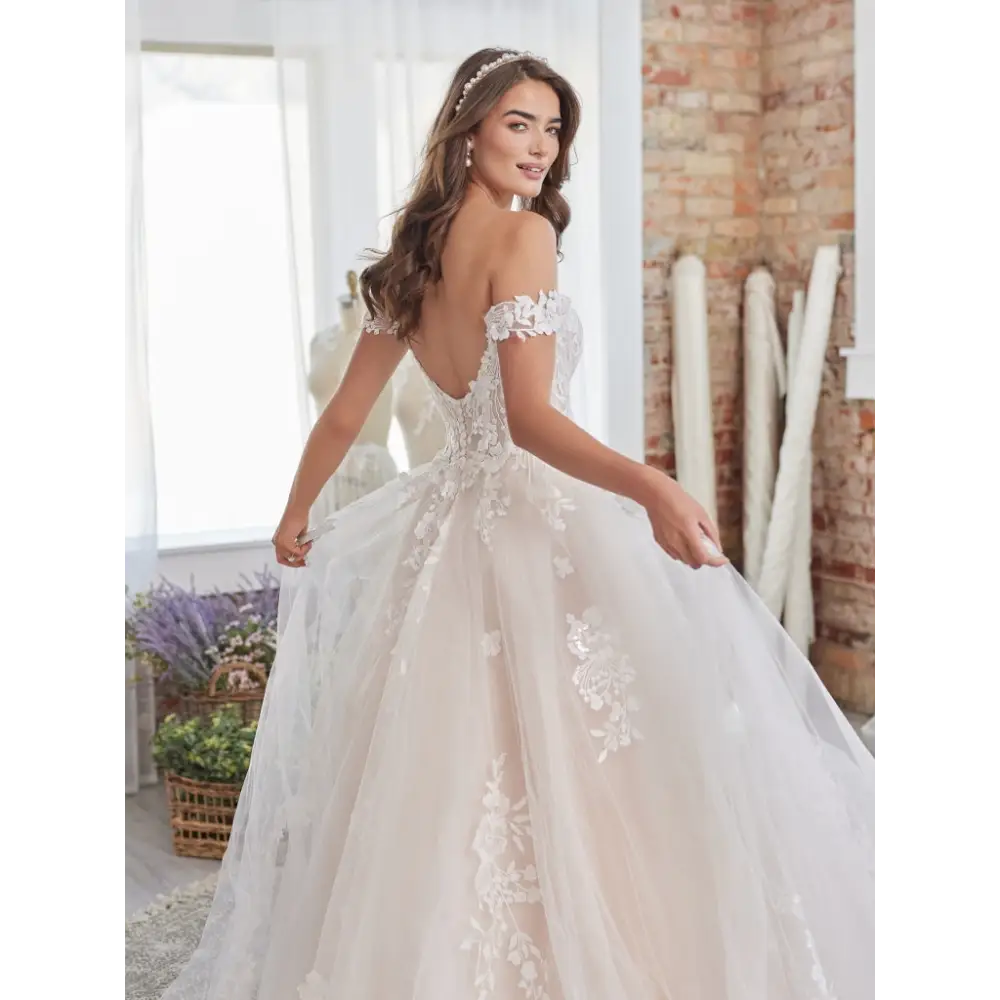 maggie sottero one shoulder wedding dress Maggie Sottero, Beckett Sample Wedding Dress Save 52%